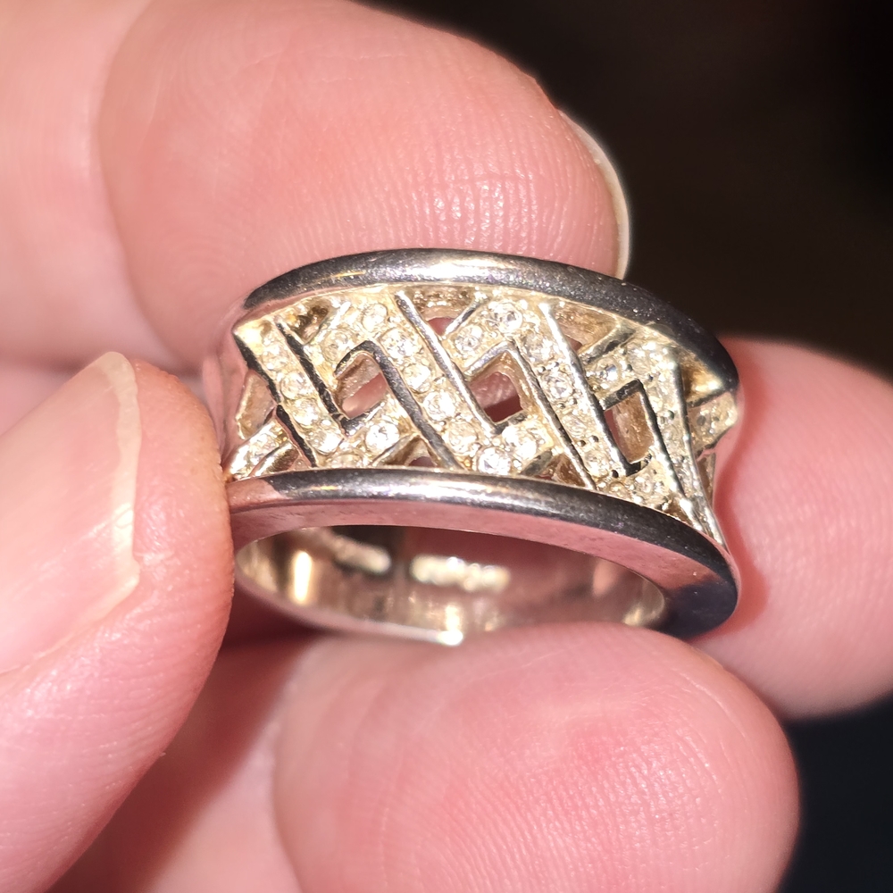 Sterling Silver 925 Women's Ring Size 8